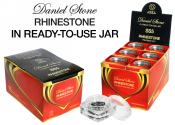 Daniel Stone Rhinestone in Ready-to-Use Jar | SS-5 | 24-Color Collection