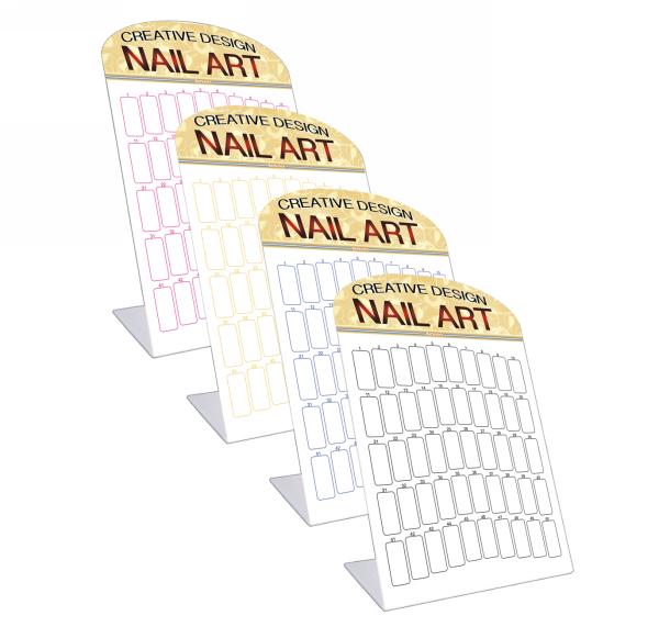 Nail Art Dome-Shaped Desktop Display | Model 116