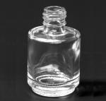 0.5 oz Clear Nail Polish Bottle | Round | 15mm neck
