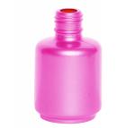 0.5 oz Pink-Pearl Painted Gel Polish Bottle | 15mm neck
