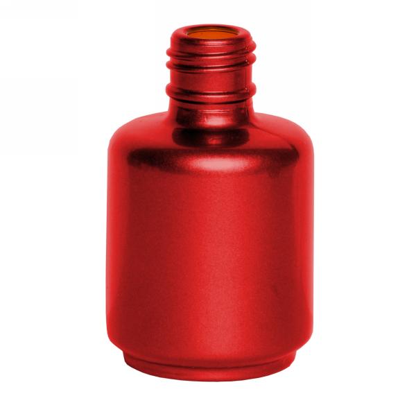 0.5 oz Red-Pearl Painted Gel Polish Bottle | 15mm neck