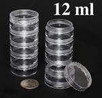 Stackable Clear 5-Jar Set with Top Cap | 12 gr