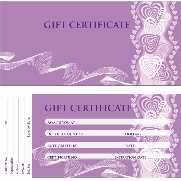 Gift Certificate | Design 07