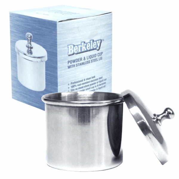 Berkeley Stainless Steel Small Cup with Lid