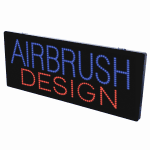 2-In-1 Led Sign || AIRBRUSH DESIGN