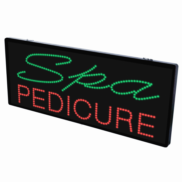 2-In-1 Led Sign || Spa PEDICURE
