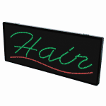 2-In-1 Led Sign || Hair with underline