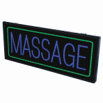 2-In-1 Led Sign || MASSAGE with frame