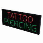 2-In-1 Led Sign || TATTOO PIERCING