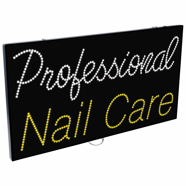 2-In-1 Led Sign || Professional Nail Care