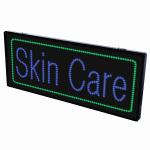 2-In-1 Led Sign || SKIN CARE with frame