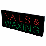 2-In-1 Led Sign || NAILS & WAXING