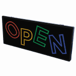 2-In-1 Led Sign ll OPEN