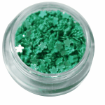 Irridescent Mylar Spangle | Full Flower | Green