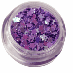 Irridescent Mylar Spangle | Full Flower | Purple