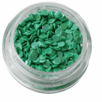 Irridescent Mylar Spangle | Full Round | Green