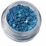 Irridescent Mylar Spangle | Full Star | Light Blue
