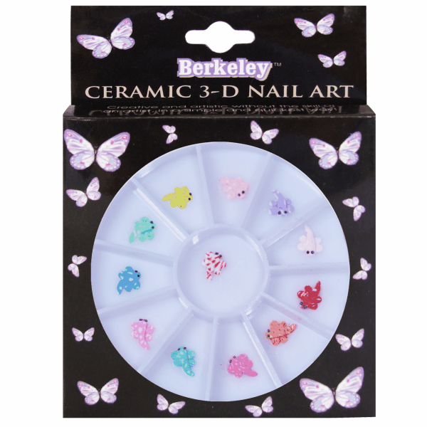 Ceramic 3-D Nail Art | Little Dragonfly