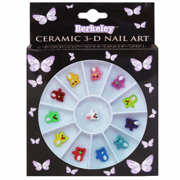 Ceramic 3-D Nail Art | Cat