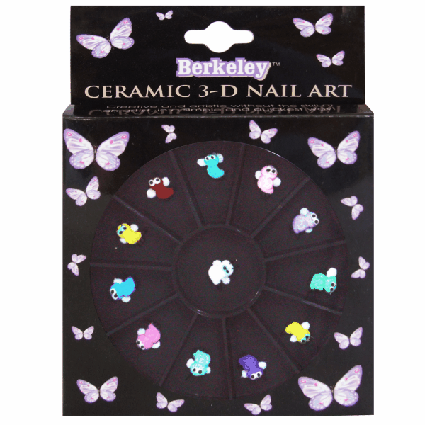 Ceramic 3-D Nail Art | Little Seal