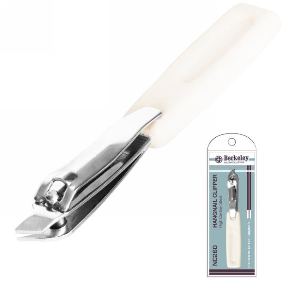Berkeley Hang Nail Clipper & Cuticle Trimmer | Plated Carbon Steel