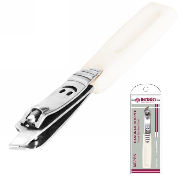 Berkeley Smiley Hang Nail Clipper & Cuticle Trimmer | Stainless Steel