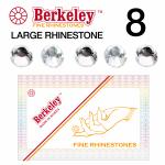 Berkeley Medium Rhinestones | SS8 | 2.4mm | CRYSTAL