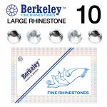 Berkeley Large Rhinestones | SS10 | 2.8mm | CRYSTAL