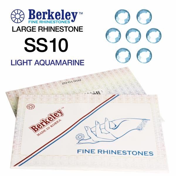 Berkeley Large Rhinestones | SS10 | 2.8mm | Light Aquamarine