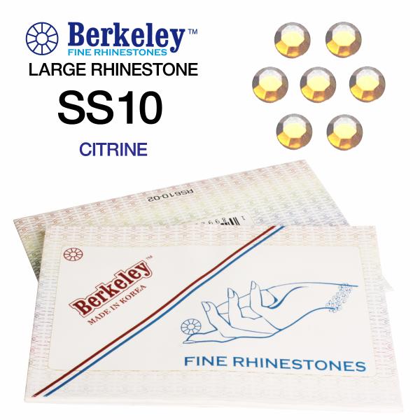 Berkeley Large Rhinestones | SS10 | 2.8mm | Citrine