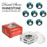 Daniel Stone Rhinestone in Ready-to-Use Jar | SS-5 | Blue Zircon AB