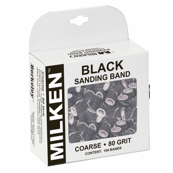 Milken Sanding Band | Black | Coarse