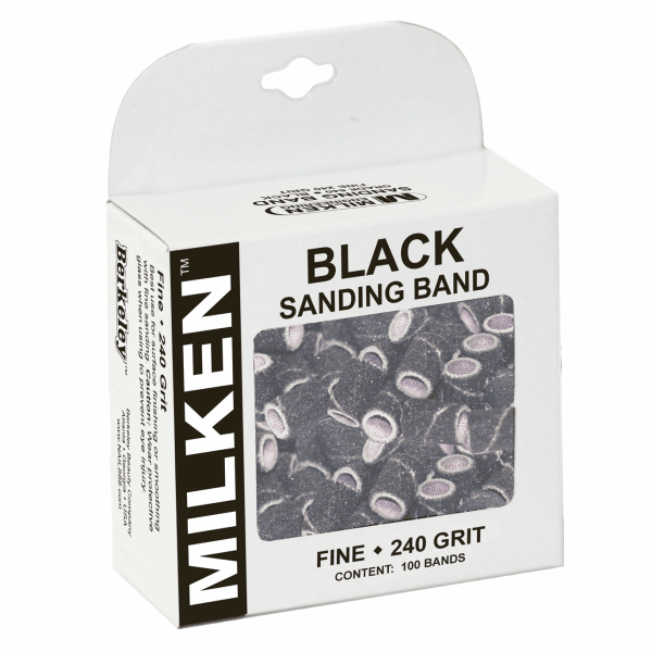 Milken Sanding Band | Black | Fine