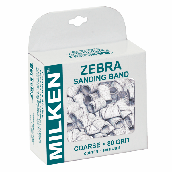 Milken Sanding Band | Zebra | Coarse