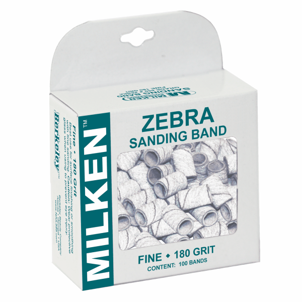 Milken Sanding Band | Zebra | Fine