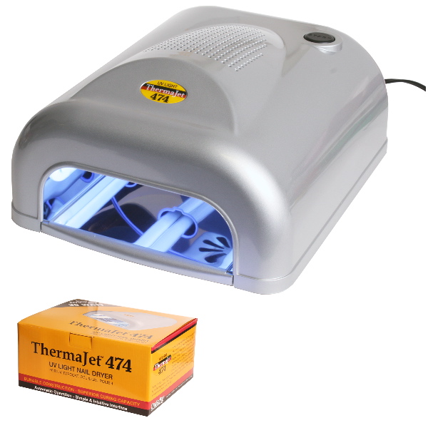 ThermaJet 474 36W UV Light Nail Dryer | Silver