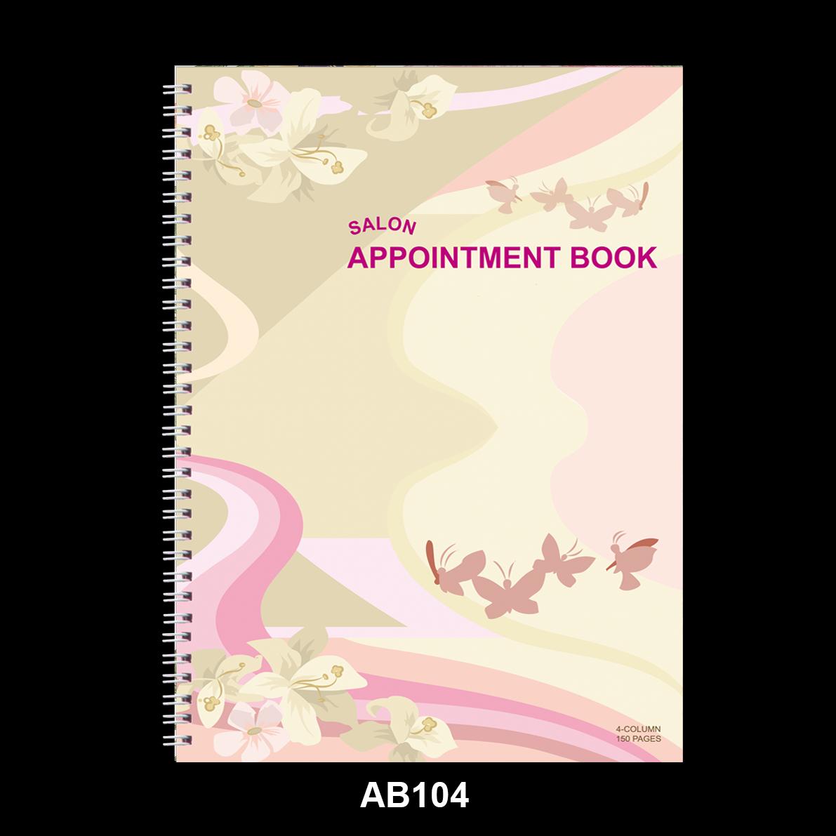 Salon Appointment Book 4-Column  {56/case} #3