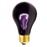 Standard Black Light Bulb - 75W/120V  {100/case}