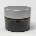 Amber Glass Jar with Aluminum Cap & Inner Seal | 35ml ~ 1oz  {120/case}
