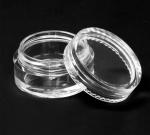 Clear Polystyrene Round Jar | 7ml  {500/case}