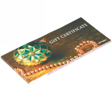 Gift Certificate | 50/book | Design 11  {40/box} #2