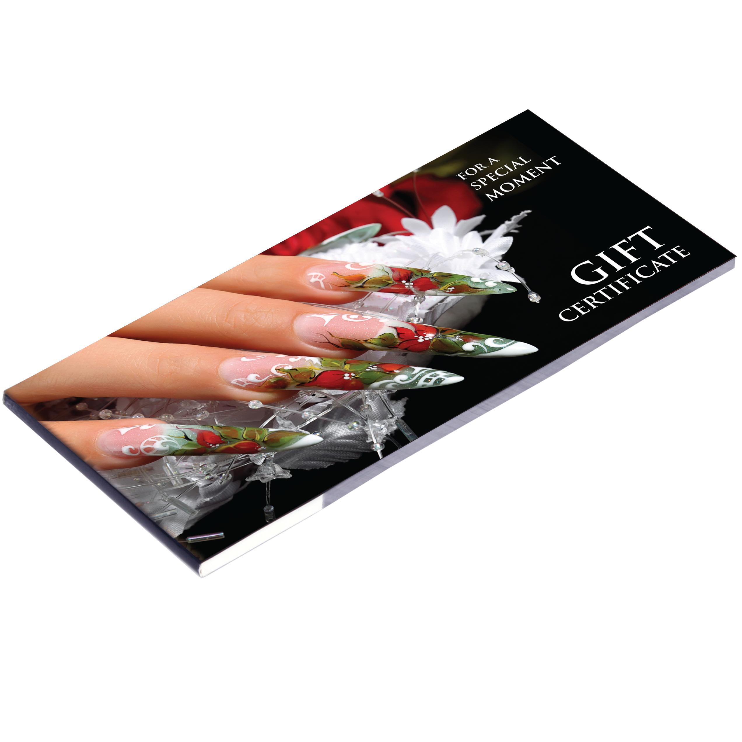 Gift Certificate | 50/book | Design 24  {40/hộp}