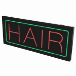 2-In-1 Led Sign || HAIR with frame  {Each}
