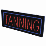 2-In-1 Led Sign || OPEN with oval enclosure  {Each}