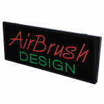 2-In-1 Led Sign || AirBrush DESIGN  {Each}