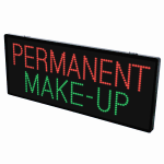 2-In-1 Led Sign || Waxing with underline  {Each}