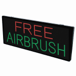 2-In-1 Led Sign || FREE AIRBRUSH  {Each}