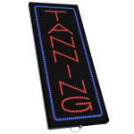 2-In-1 Led Sign || TANNING (vertical)  {Each}