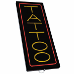 2-In-1 Led Sign || TATTOO (vertical)  {Each}