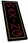 2-In-1 Led Sign || WAXING (vertical)  {Each}